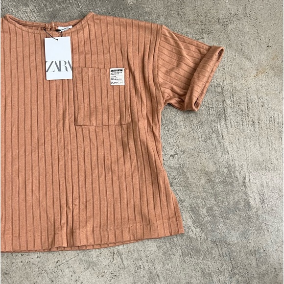 Zara Ribbed Top - Picture 2 of 5